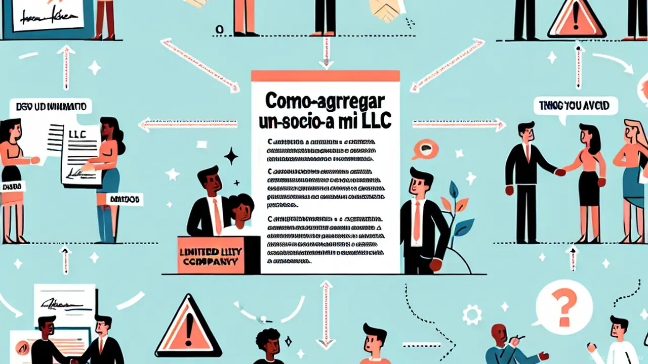 ¿Cómo agregar un socio a mi LLC? Así se hace